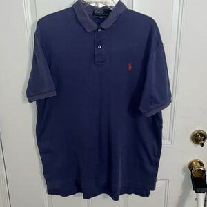 Polo Ralph Lauren shirt blue red